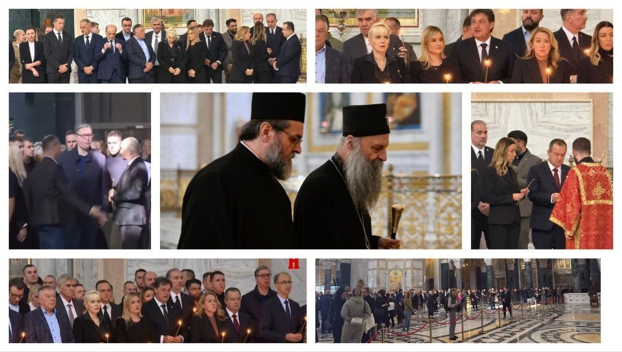 PATRIJARH Porfirije danas će u Hramu Svetog Save na Vračaru služiti parastos postradalima na Železničkoj stanici u Novom Sadu