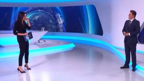 УРНЕБЕС УСРЕД ДНЕВНИКА: Гаф водитељке ХРТ-а насмејао цео регион (ВИДЕО)