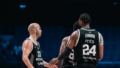 PRENOS, ASVEL - PARTIZAN: Šok za crno-bele, ne igra jedan od najboljih!