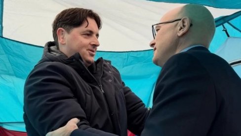 TO JE LJUDSKI VAPAJ ZA PRAVDOM Vučević obišao Mrdića koji peti dan štrajkuje glađu