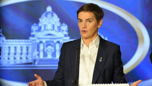 Ana Brnabić se obraća iz Brisela (VIDEO)