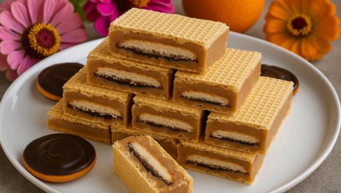 JAFA OBLANDA:  Savršena kombinacija čokolade, pomorandže i hrskavih oblandi!