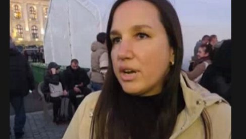 NAROD ISPRED SKUPŠTINE: Došli smo da podržimo našu braću sa KiM (VIDEO)