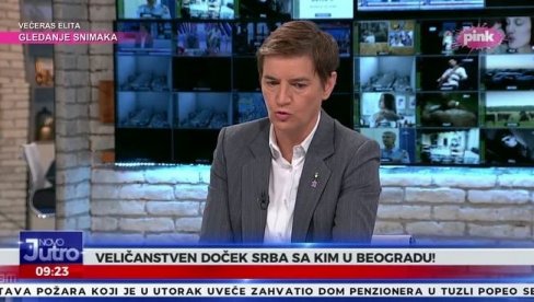 ANA BRNABIĆ GOST JUTARNJEG PROGRAMA: Predsednica skupštine o najvažnijim temama