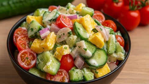 SALATA OD POVRĆA I JAJA: Nestaje sa stola za nekoliko minuta - Vaš novi omiljeni recept!