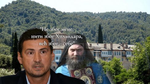 GRBIĆ NA HILANDARU NAŠAO SMISAO Duhovnik mu je iguman Metodije: Bog sve namesti, kao kad nađete ljubav života - jednostavno osetite