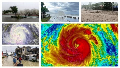 HITNO EVAKUISANO SKORO MILION LJUDI, UVEDENO VANREDNO STANJE: Filipini na udaru snažne oluje kakva dugo nije viđena (FOTO/VIDEO)