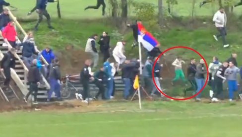 SKANDAL U BEOGRADU: Dete pregaženo u stampedu zbog tuče srpskih navijača (VIDEO)