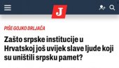 ТОТАЛНА ПАТОЛОГИЈА МРЖЊЕ: Хрвати крећу у потпуно легитимизовање напада на Србе (ФОТО)