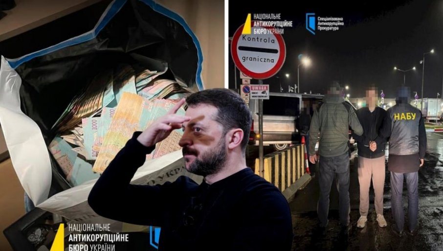 VOLODIMIRE, S KIM SI TO? Skandal u Ukrajini - našli torbe pune para, na udaru i ministar pravde, traže pad vlade (FOTO)