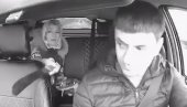 INCIDENT U TAKSIJU: Vozač nije znao šta ga je snašlo (VIDEO)