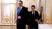VUČIĆ SA MAKRONOM: Zahvalan sam na razumevanju koje Francuska pokazuje prema Srbiji i na podršci koju pruža našem evropskom putu