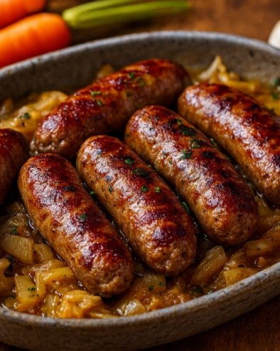 DINSTANA KOBASICA SA KUPUSOM: Recept za tradicionalno  domaće jelo