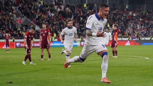 НЕВЕРОВАТАН КРАЈ КВАЛИФИКАЦИЈА ЗА МУНДИЈАЛ! Србија преокретом победила Летонију у Лесковцу - и то како! (ВИДЕО)