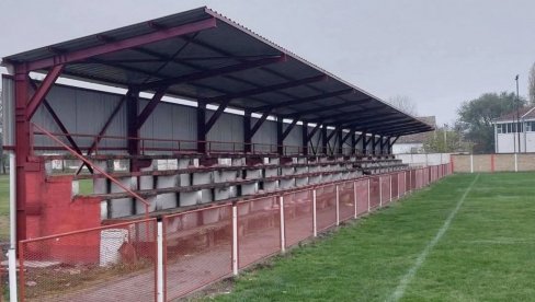 KROV NA TRIBINAMA FUDBALSKOG STADIONA U ŽITIŠTU: Ulaganje u sportske objekte direktno utiče na kvalitet i dalji razvoj sporta