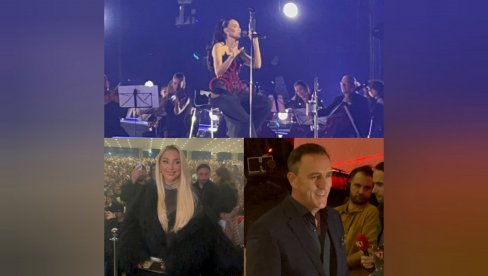 ЕСТРАДА ПОДРЖАЛА КОЛЕГИНИЦУ: Познати дошли на концерт Емине Јаховић (ФОТО)