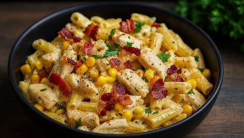 PILETINA, SLANINA I TESTENINA U SAVRŠENOM SPOJU: Kremasta salata koja osvaja na prvi zalogaj