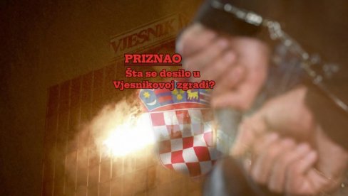 UHAPŠEN ZBOG POŽARA U VJESNIKU: Ušli smo u zgradu, neko je počeo da pali... Sam se javio policiji