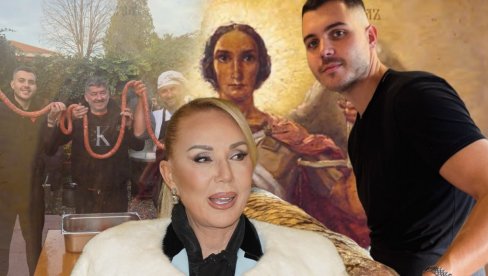 ŽIVOJINOVIĆI SPREMAJU SLAVU: Viktor glavni domaćin - pokazao kako idu pripreme (FOTO)