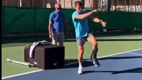 KAKVA UPORNOST, KAKVA ŽELJA: Nestvarno na koji način trenita Holger Rune (VIDEO)