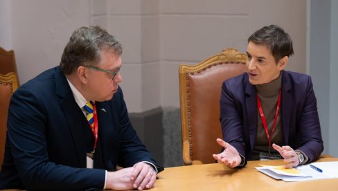 БРНАБИЋ ИЗ СТОКХОЛМА: Доста добрих састанака, добар посао урађен за Србију