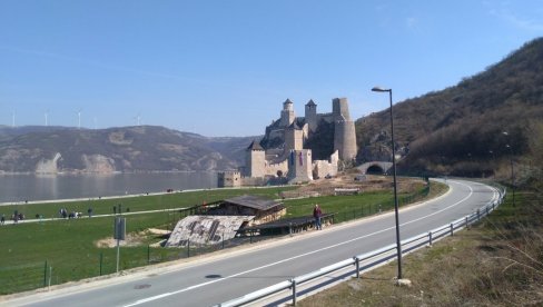 GOLUBAČKI GRAD: Penjačke zone zatvorene do marta