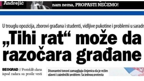ДАНАС ПРИЗНАО: Тотални рат опозиције, пленумаша и зборова око фотеља