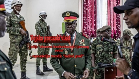ВОЈСКА ПРЕУЗЕЛА ВЛАСТ У АФРИЧКОЈ ЗЕМЉИ: На изборима победу прогласили и председник и опозиција - формирана команда за обнову безбедности