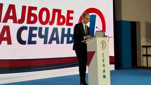 ДА СЕ ЈАСНО ПОКАЖЕ НАРОДНА ВОЉА И ПОДРШКА ПРЕДСЕДНИКУ Одржана трибина листе Александар Вучић - најбоље за Сечањ