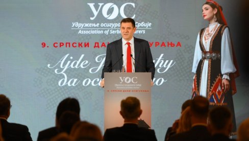 Милош Милановић, члан ИО Kомпаније „Дунав осигурањe“ и председник Скупштине УОС, oтворио Девете српске дане осигурања на Златибору