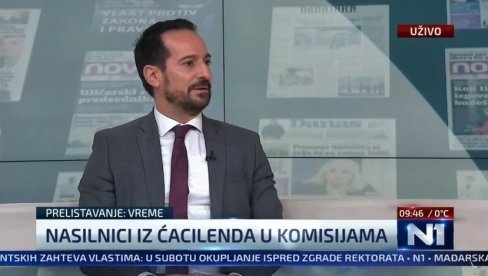 NASTAVLJA SE SVAĐA MEĐU BLOKADERIMA Tanasije Marinković brutalno isprozivao plenumaše: Vi ste nenadležna institucija! (VIDEO)