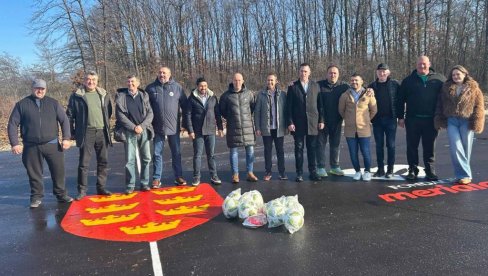 TEREN NA POKLON: Sportski savez Srbije darivao pobednika Seoskih igara