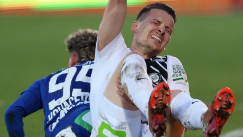 ŠUTRM OSLABLJEN DOČEKUJE ZVEZDU: Povredio se standardni defanzivac tima iz Graca