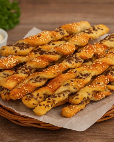 POSNI SPIRALNI ŠTAPIĆI: Recept za brzo i jednostavno posno predjelo