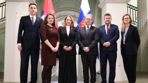 PAUNOVIĆ I IKONEN: Jačanje saradnje Srbije i Finske