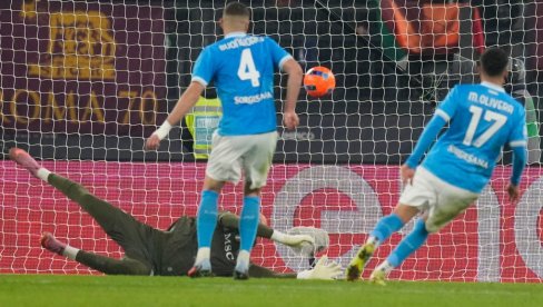 SRBINU SE DIVI CELA ITALIJA! Golman Vanja Milinković Savić i dao gol,  i odbranio penal, i odveo Napoli u četvrtfinale Kupa!