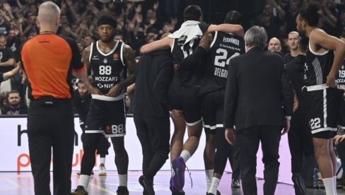 PRENOS, PARTIZAN - BAJERN: Neverovatna dešavanja u Areni  (FOTO/VIDEO)