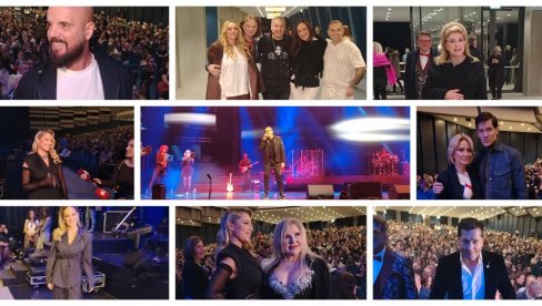 KNEZ OKUPIO POLA ESTRADE: Kolege došle na koncert popularnog pevača, cela postava muzike devedesetih na okupu (FOTO)