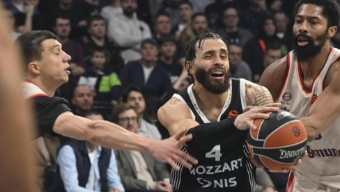 PARTIZAN SLAVIO U NESTVARNOJ ATMOSFERI: Pao Bajern, a crno-beli ovako nešto do sada nisu doživeli