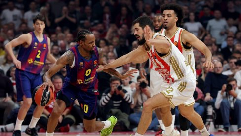 EVROLIGA: Pomeren meč Barselona - Crvena zvezda