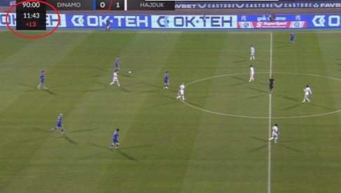 HRVATSKA OVO NE PAMTI: Najneverovatniji kraj derbija Dinamo Zagreb - Hajduk Split (VIDEO)