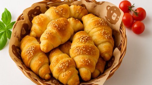 POSNE KIFLICE: Nežne, mirisne i mekane