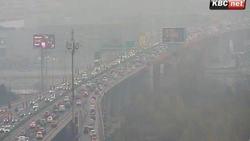 NAJVEĆE GUŽVE NA OVA DVA ČVORIŠTA: Pogledajte kakvo je stanje na putevima u Beogradu ovog jutra (FOTO)