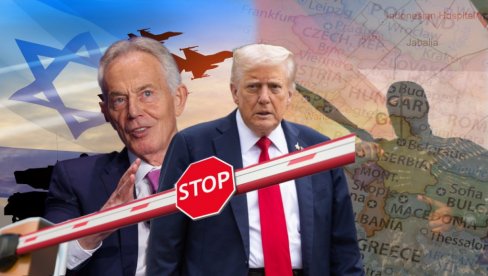 NIŠTA OD BLERA, MENJA GA BALKANAC U ODBORU ZA MIR? Tramp otpisao Britanca - arapske zemlje digle glas