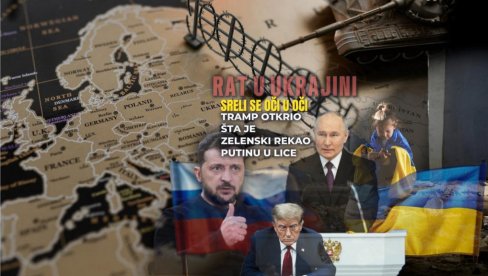TRAMP NE UME DA ĆUTI: Putin i Zelenski se toliko mrze, zato rat još traje! Opisao KAKO je izgledao njihov susret i šta je Ukrajinac rekao