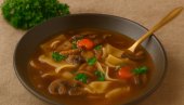 ČORBA OD PEČURAKA SA REZANCIMA: Recept za posnu čorbu