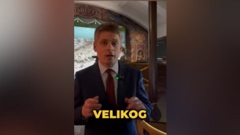 ARNO GUJON SA BRODA CARA PETRA VELIKOG: Rusi pamte ovog Srbina po njegovim zaslugama (VIDEO)