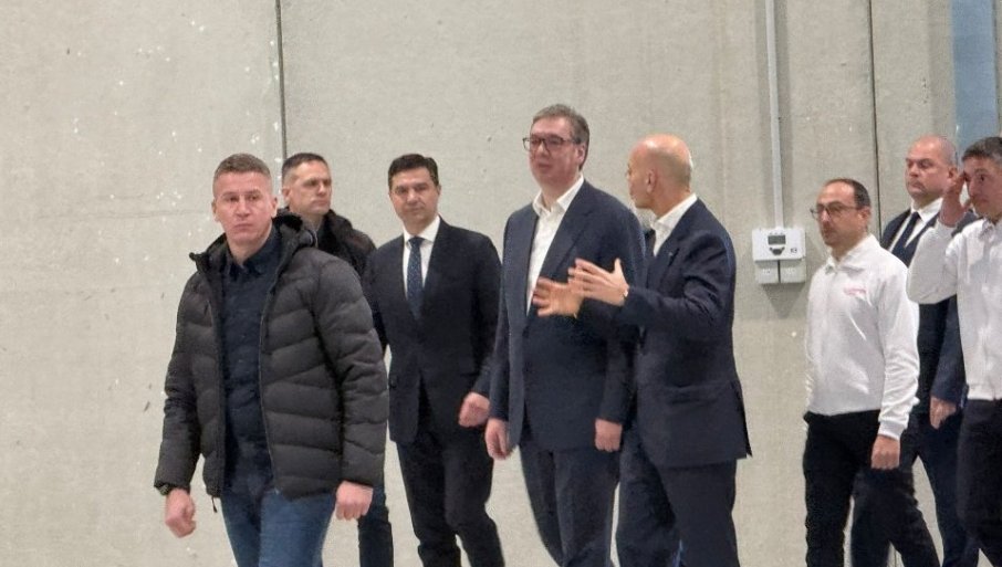 Predsednik Vučić na otvaranju fabrike Ariston Cimate Solutions u Nišu