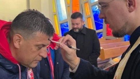 ZVEZDA OVO NIJE OČEKIVALA! Evo šta se u crkvi desilo pred Šturm - Crvena zvezda (FOTO)