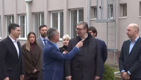 Predsednik Vučić obilazi kompaniju Yumis (VIDEO)